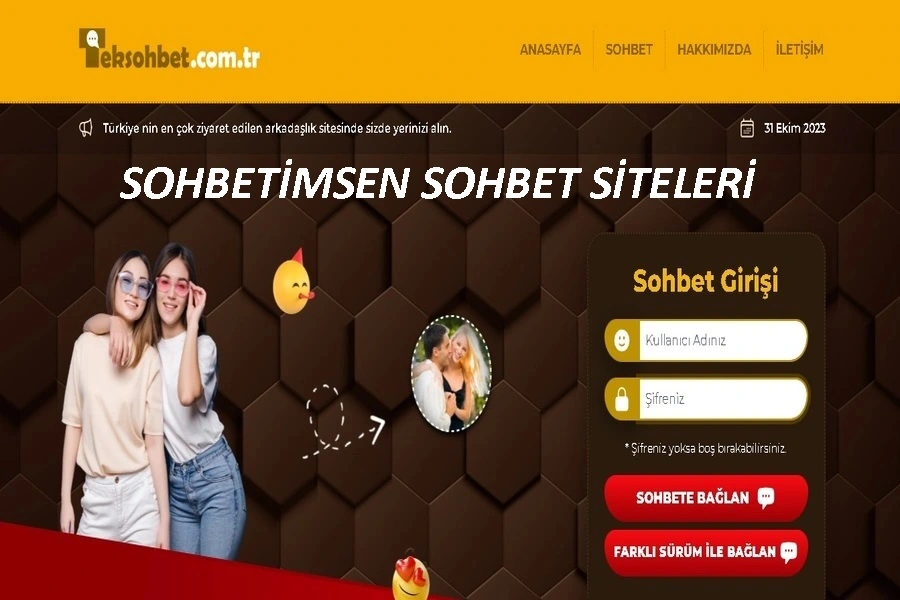 Sohbetimsen Sohbet Siteleri