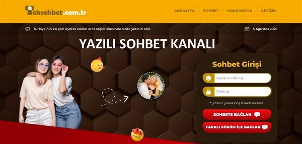 Yazılı Sohbet Kanalı
